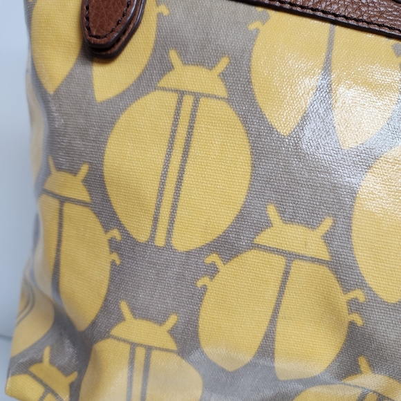 FOSSIL LADYBUG PRINT SHOULDER BAG - Picture 7 of 13